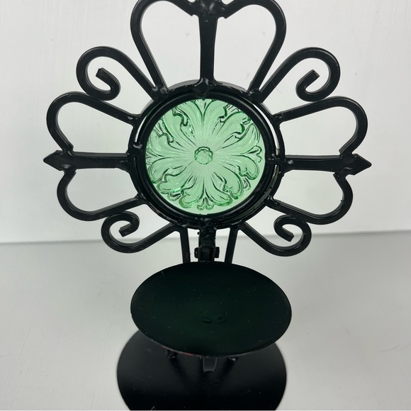 Metal and Glass Candle Holder - Picture 11 of 16